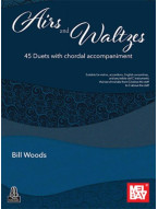 Bill Woods: Airs and Waltzes (noty na kytaru)