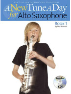 A New Tune A Day: Alto Saxophone - Book 1 (noty na altsaxofon)(+audio)