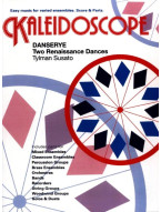 Kaleidoscope: Tielman Susato - Danserye - 2 Renaissance Dances (noty pro flexibilní orchestr, party, partitura)