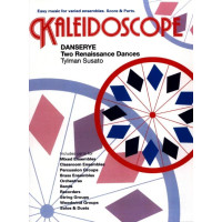 Kaleidoscope: Tielman Susato - Danserye - 2 Renaissance Dances (noty pro flexibilní orchestr, party, partitura)