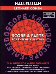 Kaleidoscope: Leonard Cohen - Hallelujah (noty pro flexibilní orchestr, party, partitura)