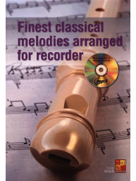 Finest Classical Melodies (noty na zobcovou flétnu)(+audio)