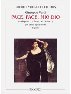 Giuseppe Verdi: Pace, Pace Mio Dio (noty na klavír, zpěv)