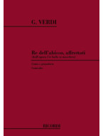 Giuseppe Verdi: Re Dell'Abisso, Affrettati (noty na klavír, zpěv)