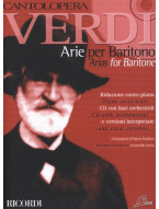 Giuseppe Verdi: Cantolopera - Verdi Arie Per Baritono 1 (noty na klavír, zpěv)(+audio)