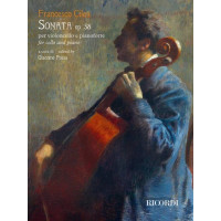 Francesco Cilea: Sonata op.38 (noty na violoncello, klavír)