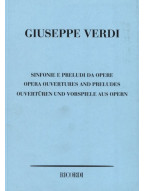 Giuseppe Verdi: Sinfonie E Preludi Da Opere  (noty, partitura)