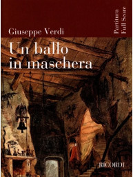 Giuseppe Verdi: Un ballo in maschera (noty, partitura)