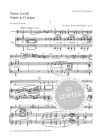 Karol Szymanowski: Sonata in D Minor Op.9 (noty na housle, klavír)