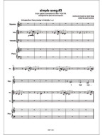 David Lang: Simple Song #3 From Paolo Sorrentino's Film Youth (noty na klavír, zpěv, violoncello, housle)