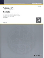 Antonio Vivaldi: Sonate C moll RV53 (noty na hoboj, klavír)