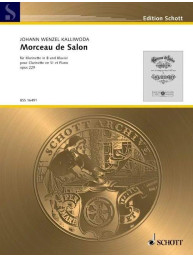 Jan Václav Kalivoda: Morceau de Salon op. 229 (noty na klarinet, klavír)