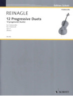 Joseph Reinagle: 12 Progressive Duets op. 2 (noty na violoncello)