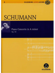 Robert Schumann: Piano Concerto In A Minor Op.54 (noty, partitura)(+audio)