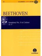 Beethoven: Symphony No.5 In C Minor Op.67 (noty, partitura)(+audio)