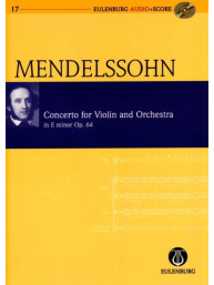 Felix Mendelssohn: Violin Concerto In E Op.64 (noty, partitura)(+audio)