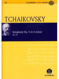 P.I. Čajkovskij: Symphony No. 5 E minor op. 64 CW 26 (noty, partitura)(+audio)