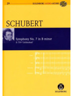 Franz Schubert: Symphony No.7 In B Minor D.759 Unfinished (noty, partitura)(+audio)