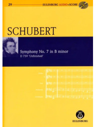 Franz Schubert: Symphony No.7 In B Minor D.759 Unfinished (noty, partitura)(+audio)