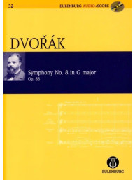 Antonín Dvořák: Symphony No.8 In G Major Op.88 (noty, partitura)(+audio)