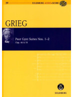 Edvard Grieg: Peer Gynt Suites Nos. 1 and 2 op. 46 / op. 55 (noty, partitura)(+audio)