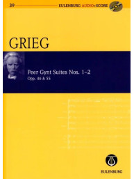 Edvard Grieg: Peer Gynt Suites Nos. 1 and 2 op. 46 / op. 55 (noty, partitura)(+audio)