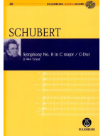 Franz Schubert: Symphony No.8 In C D.944 'The Great' (noty, partitura)(+audio)