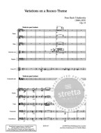 P.I. Čajkovskij: Variations on a Rococo Theme op 33 (noty, partitura)(+audio)