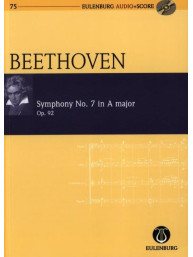 Beethoven: Symphony No. 7 A Major op. 92 (noty, partitura)(+audio)