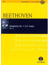 Beethoven: Symphony No. 1 in C major op. 21 (noty, partitura)(+audio)