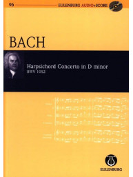 J.S. Bach: Concerto D minor BWV 1052 (noty, partitura)(+audio)