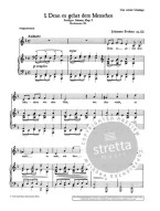 Johannes Brahms: Vier Ernste Gesange Op. 121 (noty na klavír, zpěv)