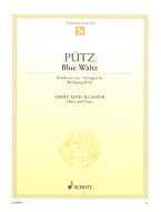 Eduard Pütz: Blue Waltz (noty na hoboj, klavír)