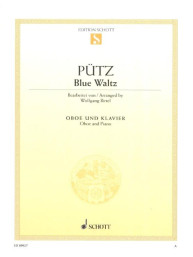 Eduard Pütz: Blue Waltz (noty na hoboj, klavír)