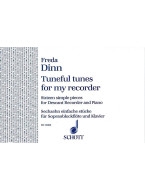 Freda Dinn: Tuneful Tunes For My Recorder (noty na zobcovou flétnu, klavír)