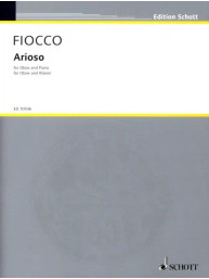 Joseph-Hector Fiocco: Arioso (noty na hoboj, klavír)