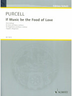 Henry Purcell: If Music Be The Food Of Love (noty na klavír, zpěv)