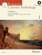 Romantic Clarinet Anthology 1 (noty na klarinet, klavír)(+audio)