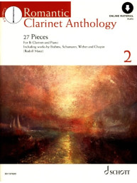 Romantic Clarinet Anthology 2 (noty na klarinet, klavír)(+audio)