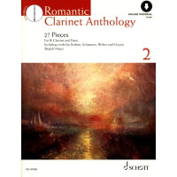 Romantic Clarinet Anthology 2 (noty na klarinet, klavír)(+audio)