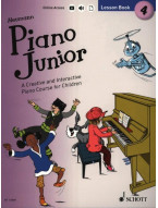 Hans-Günter Heumann: Piano Junior - Lesson Book 4 (noty na klavír)(+audio)