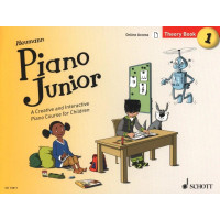 Hans-Günter Heumann: Piano Junior - Theory Book 1 (noty na klavír)