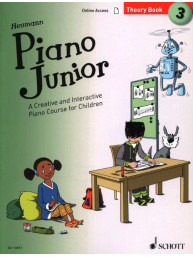 Hans-Günter Heumann: Piano Junior - Theory Book 3 (noty na klavír)