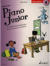Hans-Günter Heumann: Piano Junior - Theory Book 4 (noty na klavír)