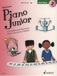 Hans-Günter Heumann: Piano Junior - Duet Book 2 (noty na klavír)
