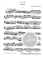 Paul Hindemith: Sonate Opus 31/1 (noty na housle)