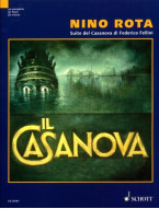 Nino Rota: Suite del Casanova di Federico Fellini (noty na klavír)