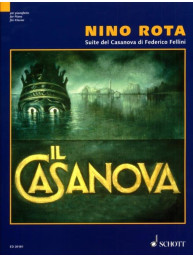 Nino Rota: Suite del Casanova di Federico Fellini (noty na klavír)