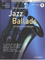 Jazz Ballads (noty na altsaxofon, klavír)(+audio)