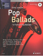 Pop Ballads (noty na altsaxofon, klavír)(+audio)